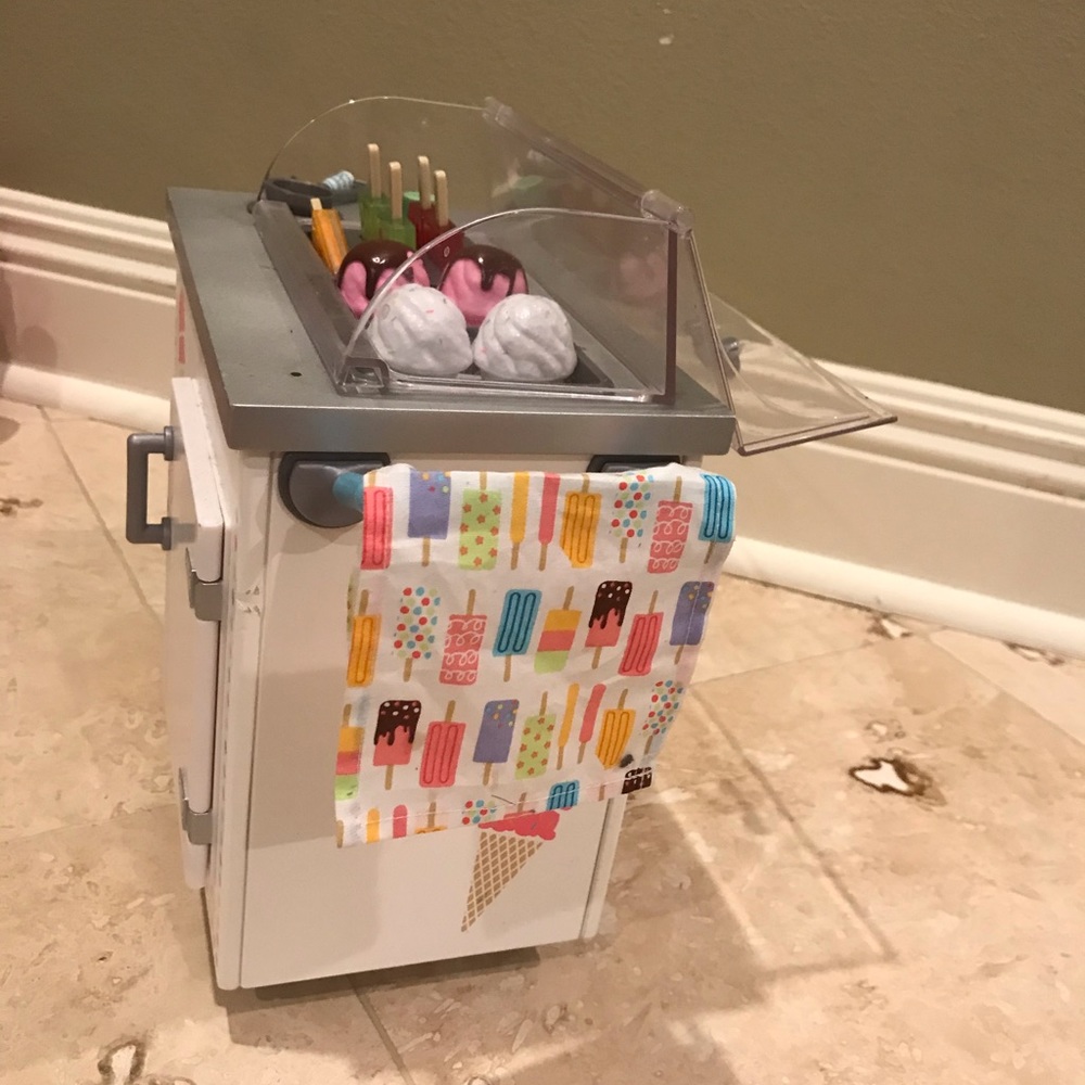 American Girl Ice Cream Cart